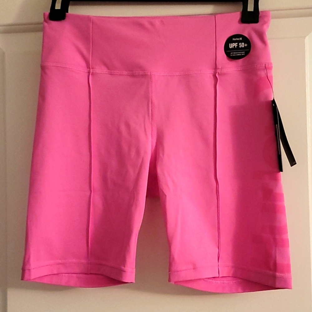 Hurley Pink Bike Short Small